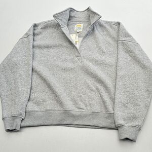 C&C California Women's Light Gray Sweatshirt